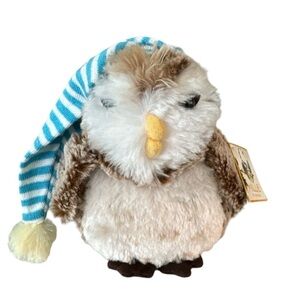 Douglas The Cuddle Toy Millie The Barn Owl Beanbag Plush Animal Stuffed Toy NWT